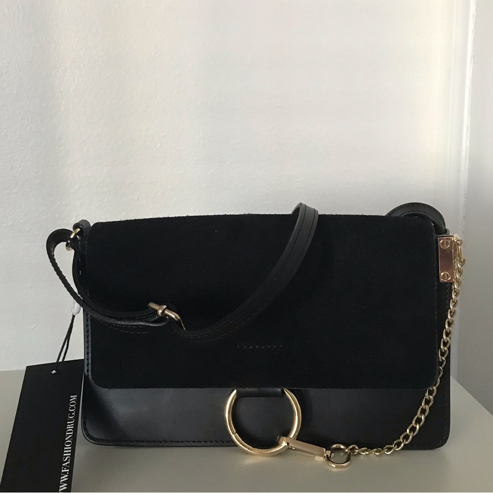 NWT Fashion Drug crossbody bag! Real Italian leather.